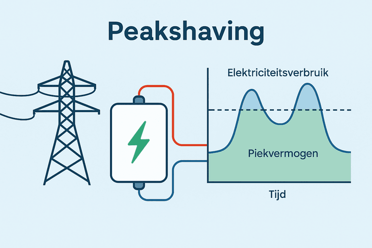 Peakshaving: de slimme manier om pieken in je stroomverbruik te verlagen